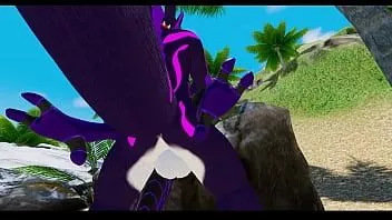 Play Busty vr synth gets railed by 2 massive studs