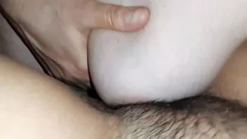 Play I cum twice in a time as she rubs her tits on my pussy - lesbian illusion girls
