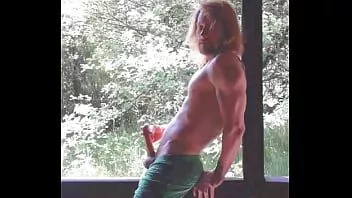 Play Sexy hunk fapping his juicy big cock in an abandoned place