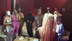 Play Costume Party turns into Wild Group Sex Orgy with MILFs and Big Cocks