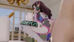 play D.VA Overwatch: Orgía hentai salvaje en 3D - Recopilación de anal, tetas grandes y pollas grandes