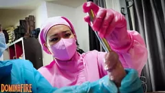 play Domina CBT klingt in Bondage: Dominafires asiatische Dominatrix -Sitzung
