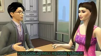 play Tochter bittet ihren Vater, ihr bei ihrer Jungfräulichkeit zu helfen - asiatischer Vater und Tochter