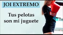 播放 西班牙情妇用 CBT 和 Ballbusting 统治奴隶 - 你的蛋蛋是我的玩具！